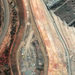 Satellite imagery of Kalgurlie Mine, AU