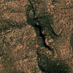 Satellite imagery of Mount Hack, AU