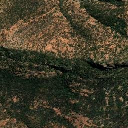 Satellite imagery of Mount Hack, AU