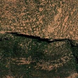 Satellite imagery of Mount Hack, AU