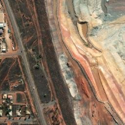 Satellite imagery of Hamilton Mine, AU