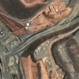 Satellite imagery of Great Boulder Mine, AU