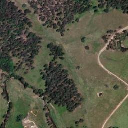 Satellite imagery of Moses Knob, AU