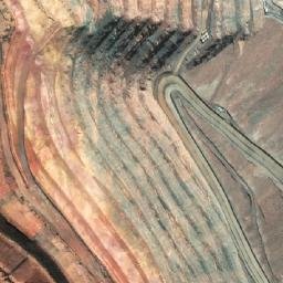 Satellite imagery of Chaffers Mine, AU