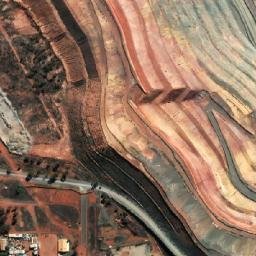 Satellite imagery of Chaffers Mine, AU