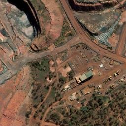 Satellite imagery of Dowd Hill, AU