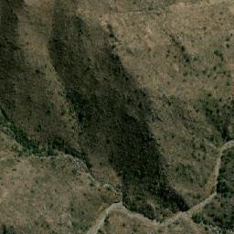 Satellite imagery of Cerro Rosado, AR