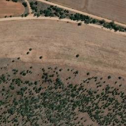 Satellite imagery of Blacks Mountain, AU