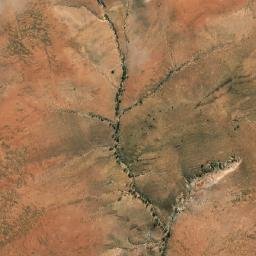 Satellite imagery of Iron Blow Mine, AU