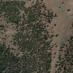 Satellite imagery of Blacks Mountain, AU
