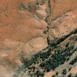 Satellite imagery of Copper Queen Mine, AU