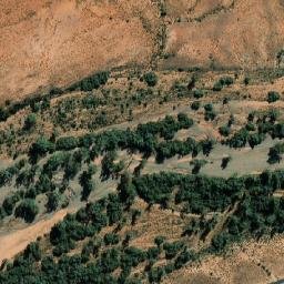 Satellite imagery of Copper Queen Mine, AU