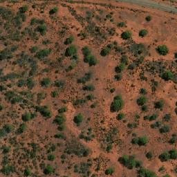 Satellite imagery of Ryans Find, AU