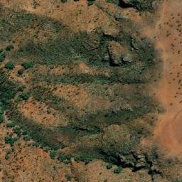 Satellite imagery of Mount Gill, AU