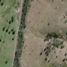 Satellite imagery of The Blue Mountain, AU