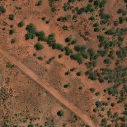 Satellite imagery of Ryans Find, AU