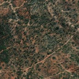 Satellite imagery of Mount Hunt, AU