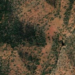 Satellite imagery of Mount Tilley, AU