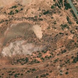 Satellite imagery of Mount Hunt, AU