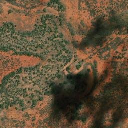 Satellite imagery of Mount Glass, AU
