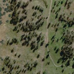 Satellite imagery of The Knobs, AU