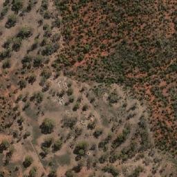 Satellite imagery of Mount Huggins, AU