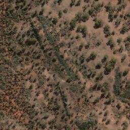 Satellite imagery of Mount Huggins, AU