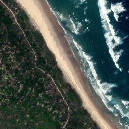 Satellite imagery of South West Rocks, AU