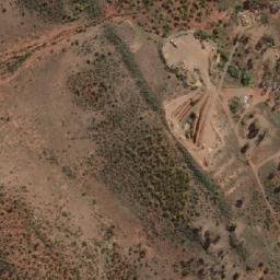 Satellite imagery of Violet Mine, AU