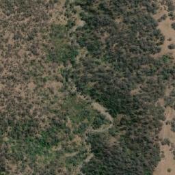 Satellite imagery of Never Never Mountains, AU
