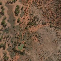 Satellite imagery of Mount Huggins, AU