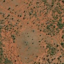 Satellite imagery of Dijou Mountain, AU