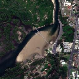 Satellite imagery of South West Rocks, AU