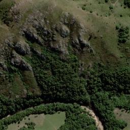 Satellite imagery of Cerro dos Bicudos, BR