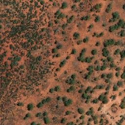Satellite imagery of Hanks Find Mine, AU