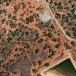 Satellite imagery of Radio Mine, AU