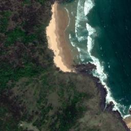 Satellite imagery of Smoky Cape, AU