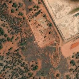 Satellite imagery of Radio Mine, AU
