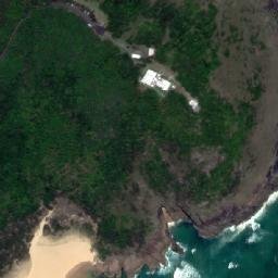 Satellite imagery of Smoky Cape, AU