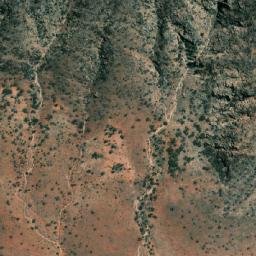 Satellite imagery of Mount Finke, AU