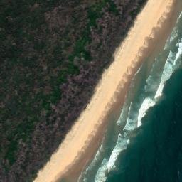 Satellite imagery of Black Rocks, AU