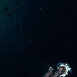 Satellite imagery of Black Rocks, AU