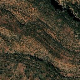 Satellite imagery of Patawarta Hill, AU