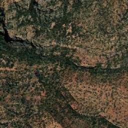 Satellite imagery of Patawarta Hill, AU