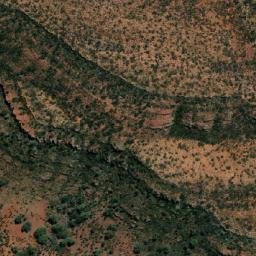 Satellite imagery of Patawarta Hill, AU