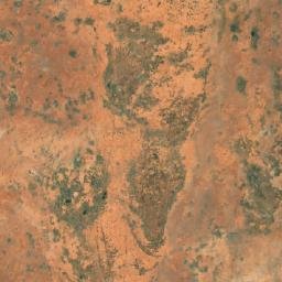 Satellite imagery of Lyne Ridge, AU