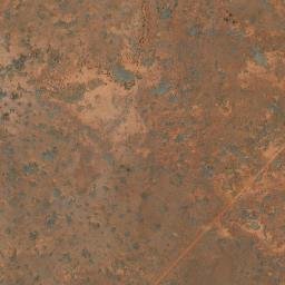 Satellite imagery of Flat Top Hill, AU