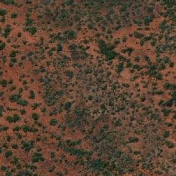 Satellite imagery of The Dog Gap, AU