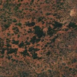 Satellite imagery of The Dog Gap, AU