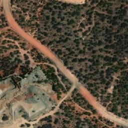 Satellite imagery of Bakers Find Mine, AU